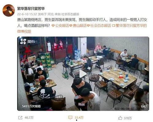 爆料唐山打人者视频最新,视频揭露暴力现场，社会舆论聚焦正义追问
